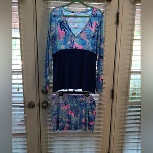 Lilly Pulitzer skort and top